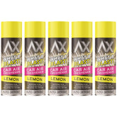 5X - What A Blast! Lemon Car Air Freshener Spray 500ml Car Air Freshener